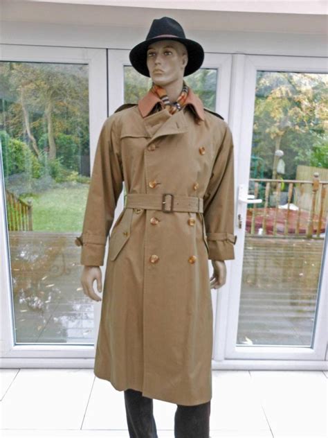 burberry mens trench coat ebay eu 54|burberry trench coat men's outlet.